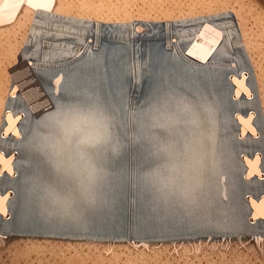 Jean skirt